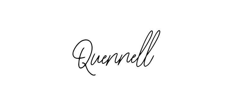 Quennell stylish signature style. Best Handwritten Sign (Bearetta-2O07w) for my name. Handwritten Signature Collection Ideas for my name Quennell. Quennell signature style 12 images and pictures png