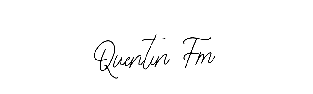 Design your own signature with our free online signature maker. With this signature software, you can create a handwritten (Bearetta-2O07w) signature for name Quentin Fm. Quentin Fm signature style 12 images and pictures png
