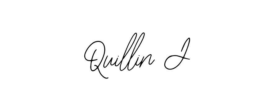 Quillin J stylish signature style. Best Handwritten Sign (Bearetta-2O07w) for my name. Handwritten Signature Collection Ideas for my name Quillin J. Quillin J signature style 12 images and pictures png