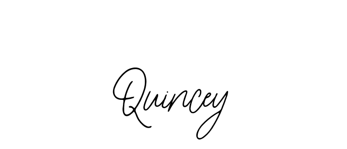 Use a signature maker to create a handwritten signature online. With this signature software, you can design (Bearetta-2O07w) your own signature for name Quincey. Quincey signature style 12 images and pictures png