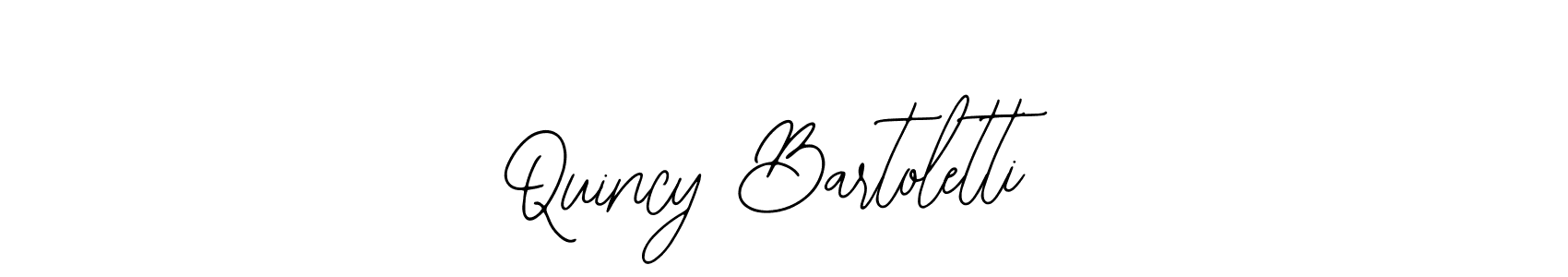 How to make Quincy Bartoletti signature? Bearetta-2O07w is a professional autograph style. Create handwritten signature for Quincy Bartoletti name. Quincy Bartoletti signature style 12 images and pictures png