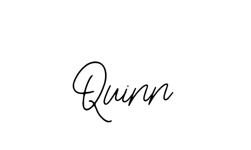How to make Quinn name signature. Use Bearetta-2O07w style for creating short signs online. This is the latest handwritten sign. Quinn signature style 12 images and pictures png