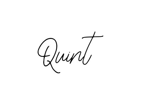 Use a signature maker to create a handwritten signature online. With this signature software, you can design (Bearetta-2O07w) your own signature for name Quint. Quint signature style 12 images and pictures png