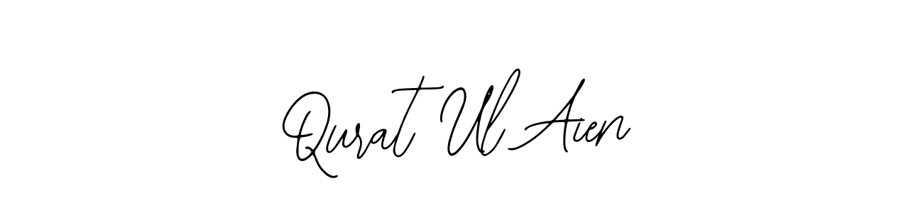 Make a short Qurat Ul Aien signature style. Manage your documents anywhere anytime using Bearetta-2O07w. Create and add eSignatures, submit forms, share and send files easily. Qurat Ul Aien signature style 12 images and pictures png