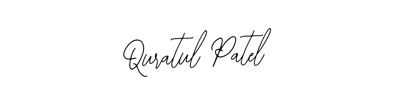 Make a beautiful signature design for name Quratul Patel. With this signature (Bearetta-2O07w) style, you can create a handwritten signature for free. Quratul Patel signature style 12 images and pictures png
