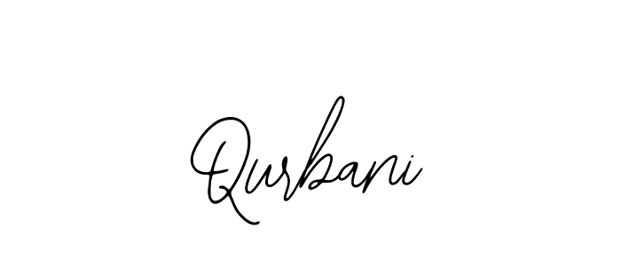 Design your own signature with our free online signature maker. With this signature software, you can create a handwritten (Bearetta-2O07w) signature for name Qurbani. Qurbani signature style 12 images and pictures png