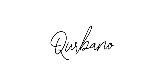 Design your own signature with our free online signature maker. With this signature software, you can create a handwritten (Bearetta-2O07w) signature for name Qurbano. Qurbano signature style 12 images and pictures png