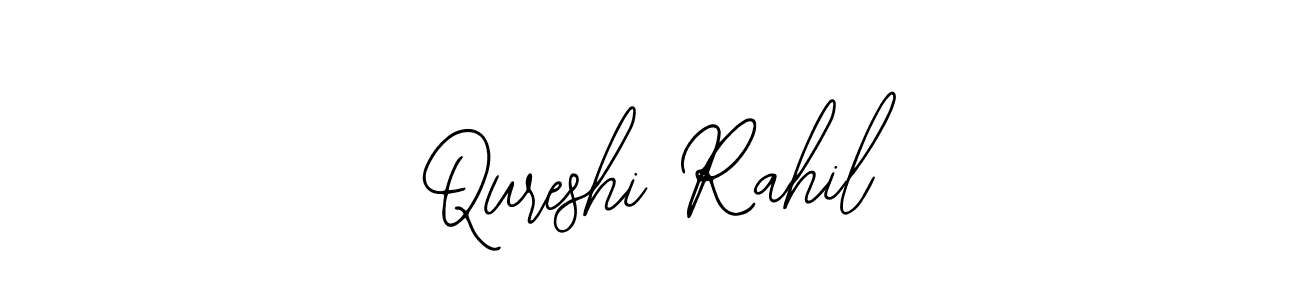 How to make Qureshi Rahil name signature. Use Bearetta-2O07w style for creating short signs online. This is the latest handwritten sign. Qureshi Rahil signature style 12 images and pictures png