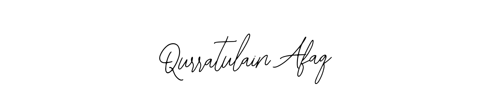 Bearetta-2O07w is a professional signature style that is perfect for those who want to add a touch of class to their signature. It is also a great choice for those who want to make their signature more unique. Get Qurratulain Afaq name to fancy signature for free. Qurratulain Afaq signature style 12 images and pictures png
