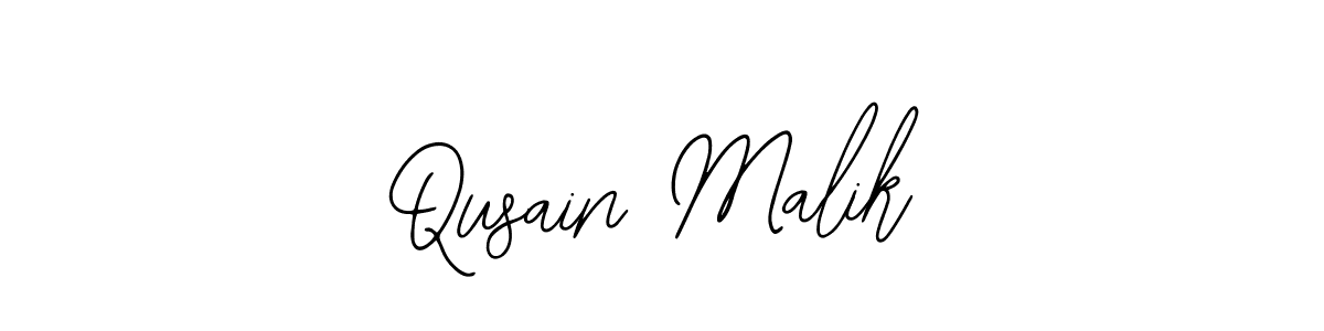 Also You can easily find your signature by using the search form. We will create Qusain Malik name handwritten signature images for you free of cost using Bearetta-2O07w sign style. Qusain Malik signature style 12 images and pictures png