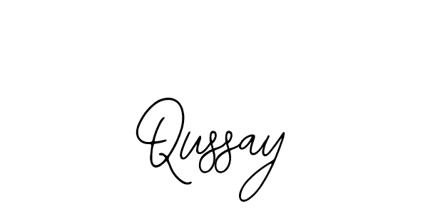 How to make Qussay signature? Bearetta-2O07w is a professional autograph style. Create handwritten signature for Qussay name. Qussay signature style 12 images and pictures png