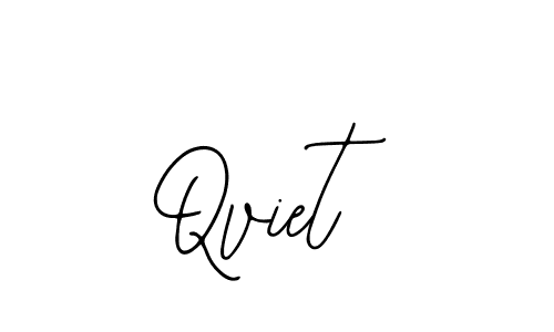 How to make Qviet name signature. Use Bearetta-2O07w style for creating short signs online. This is the latest handwritten sign. Qviet signature style 12 images and pictures png