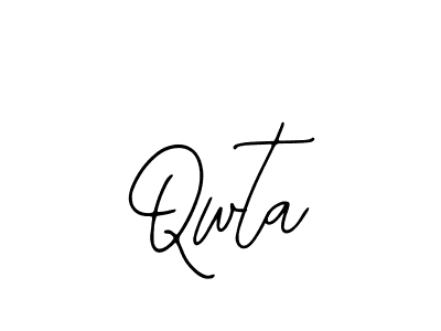 How to make Qwta name signature. Use Bearetta-2O07w style for creating short signs online. This is the latest handwritten sign. Qwta signature style 12 images and pictures png