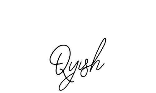 Design your own signature with our free online signature maker. With this signature software, you can create a handwritten (Bearetta-2O07w) signature for name Qyish. Qyish signature style 12 images and pictures png