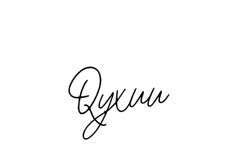 You should practise on your own different ways (Bearetta-2O07w) to write your name (Qyxuu) in signature. don't let someone else do it for you. Qyxuu signature style 12 images and pictures png