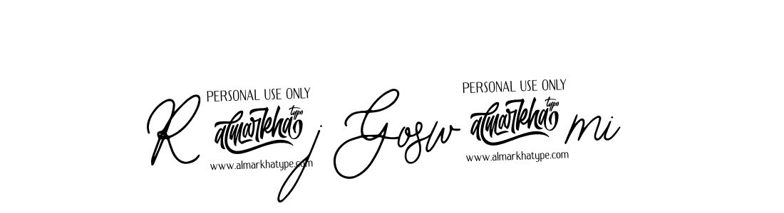 Use a signature maker to create a handwritten signature online. With this signature software, you can design (Bearetta-2O07w) your own signature for name R@j Gosw@mi. R@j Gosw@mi signature style 12 images and pictures png