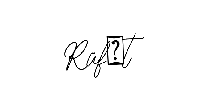 How to make Rüfət name signature. Use Bearetta-2O07w style for creating short signs online. This is the latest handwritten sign. Rüfət signature style 12 images and pictures png