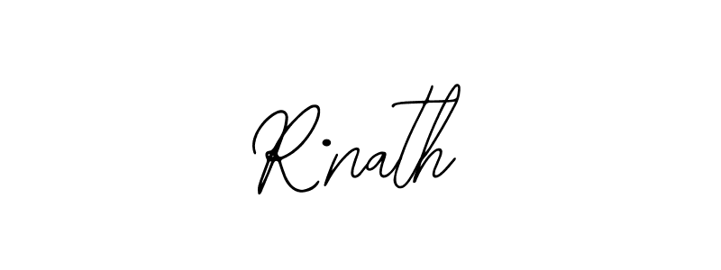 You should practise on your own different ways (Bearetta-2O07w) to write your name (R•nath) in signature. don't let someone else do it for you. R•nath signature style 12 images and pictures png