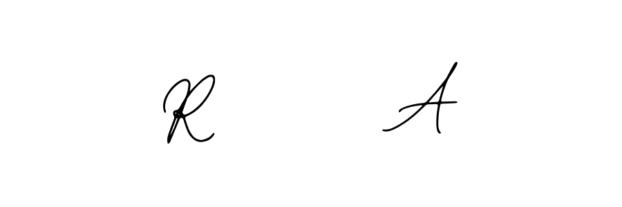It looks lik you need a new signature style for name R       A. Design unique handwritten (Bearetta-2O07w) signature with our free signature maker in just a few clicks. R       A signature style 12 images and pictures png