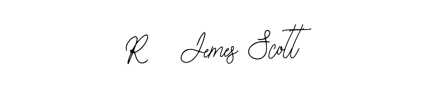 Best and Professional Signature Style for R   Jemes Scott. Bearetta-2O07w Best Signature Style Collection. R   Jemes Scott signature style 12 images and pictures png