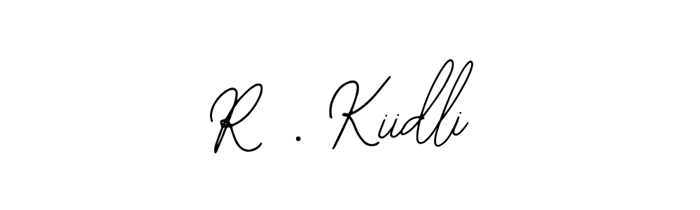 R . Kiidli stylish signature style. Best Handwritten Sign (Bearetta-2O07w) for my name. Handwritten Signature Collection Ideas for my name R . Kiidli. R . Kiidli signature style 12 images and pictures png