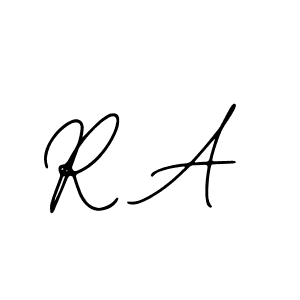 Bearetta-2O07w is a professional signature style that is perfect for those who want to add a touch of class to their signature. It is also a great choice for those who want to make their signature more unique. Get R A name to fancy signature for free. R A signature style 12 images and pictures png