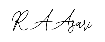 Quickly download R A Asari name signature in high-resolution PNG using Bearetta-2O07w style. Ready to insert into PDFs and online applications. R A Asari signature style 12 images and pictures png