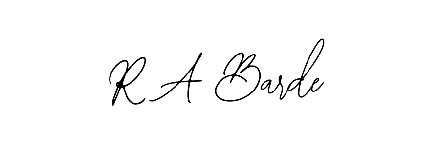 How to Draw R A Barde signature style? Bearetta-2O07w is a latest design signature styles for name R A Barde. R A Barde signature style 12 images and pictures png