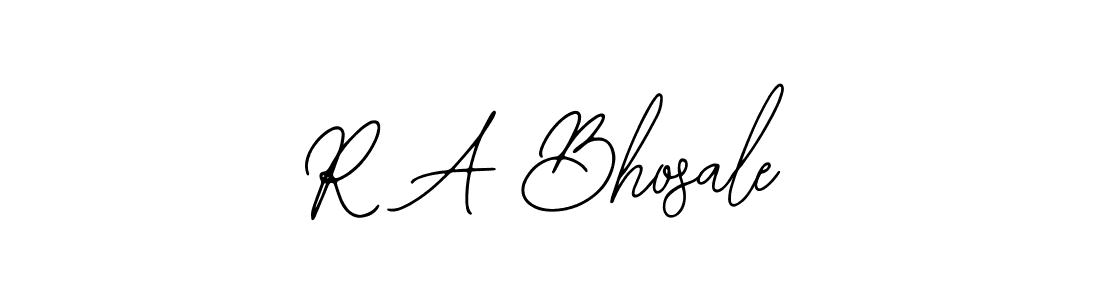 R A Bhosale stylish signature style. Best Handwritten Sign (Bearetta-2O07w) for my name. Handwritten Signature Collection Ideas for my name R A Bhosale. R A Bhosale signature style 12 images and pictures png