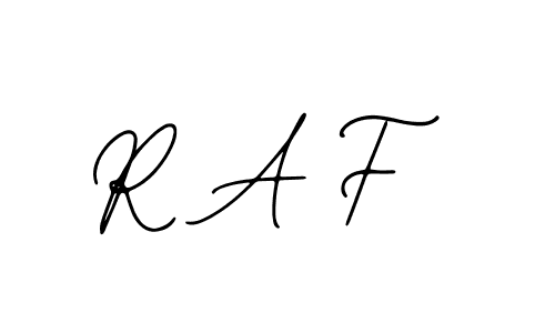 Bearetta-2O07w is a professional signature style that is perfect for those who want to add a touch of class to their signature. It is also a great choice for those who want to make their signature more unique. Get R A F name to fancy signature for free. R A F signature style 12 images and pictures png