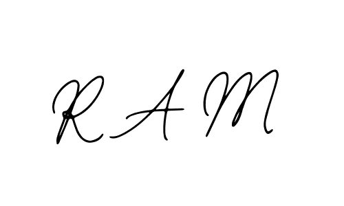 Similarly Bearetta-2O07w is the best handwritten signature design. Signature creator online .You can use it as an online autograph creator for name R A M. R A M signature style 12 images and pictures png