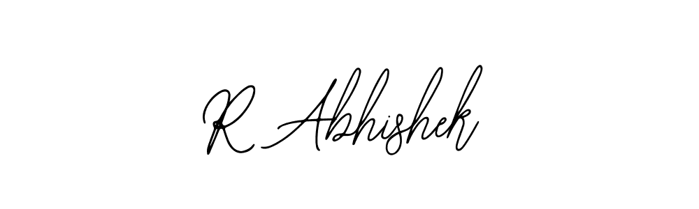 Similarly Bearetta-2O07w is the best handwritten signature design. Signature creator online .You can use it as an online autograph creator for name R Abhishek. R Abhishek signature style 12 images and pictures png