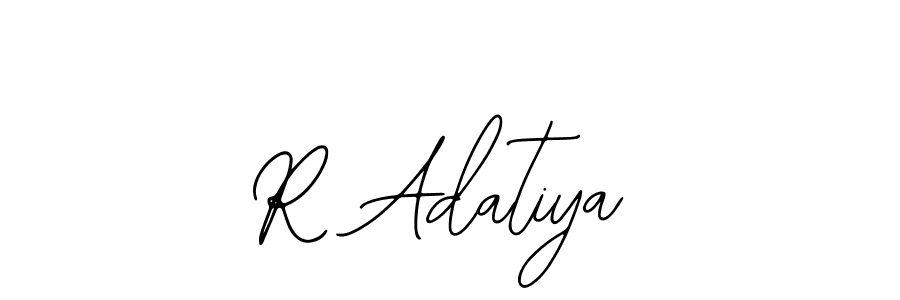 Once you've used our free online signature maker to create your best signature Bearetta-2O07w style, it's time to enjoy all of the benefits that R Adatiya name signing documents. R Adatiya signature style 12 images and pictures png