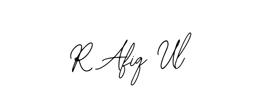 How to Draw R Afiq Ul signature style? Bearetta-2O07w is a latest design signature styles for name R Afiq Ul. R Afiq Ul signature style 12 images and pictures png