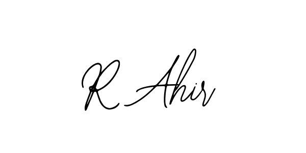 R Ahir stylish signature style. Best Handwritten Sign (Bearetta-2O07w) for my name. Handwritten Signature Collection Ideas for my name R Ahir. R Ahir signature style 12 images and pictures png