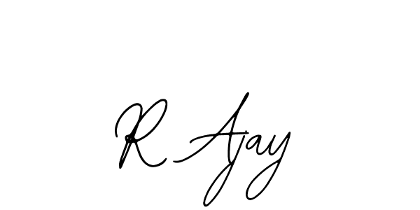 R Ajay stylish signature style. Best Handwritten Sign (Bearetta-2O07w) for my name. Handwritten Signature Collection Ideas for my name R Ajay. R Ajay signature style 12 images and pictures png