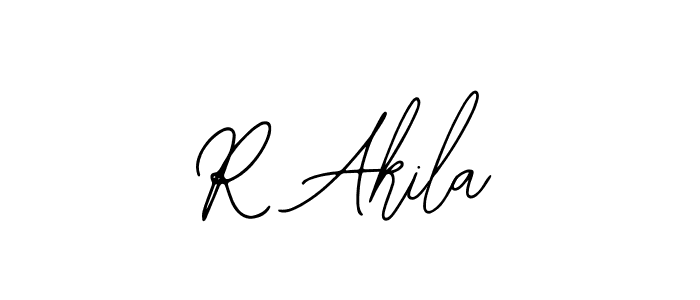 Best and Professional Signature Style for R Akila. Bearetta-2O07w Best Signature Style Collection. R Akila signature style 12 images and pictures png