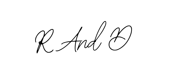 This is the best signature style for the R And D name. Also you like these signature font (Bearetta-2O07w). Mix name signature. R And D signature style 12 images and pictures png