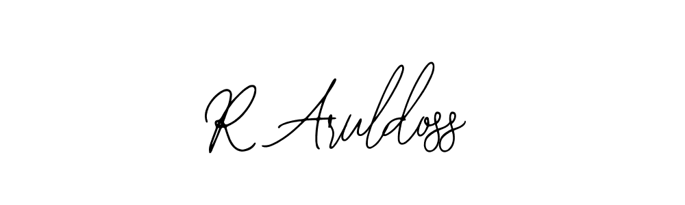 if you are searching for the best signature style for your name R Aruldoss. so please give up your signature search. here we have designed multiple signature styles  using Bearetta-2O07w. R Aruldoss signature style 12 images and pictures png