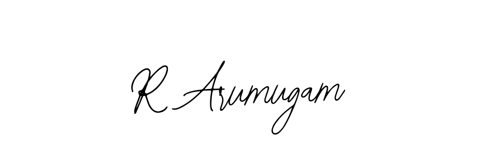 Also we have R Arumugam name is the best signature style. Create professional handwritten signature collection using Bearetta-2O07w autograph style. R Arumugam signature style 12 images and pictures png