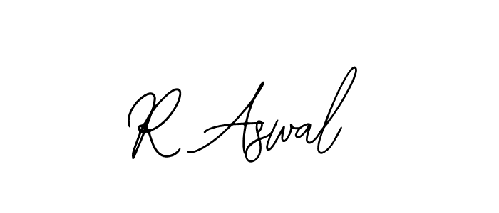 Also we have R Aswal name is the best signature style. Create professional handwritten signature collection using Bearetta-2O07w autograph style. R Aswal signature style 12 images and pictures png