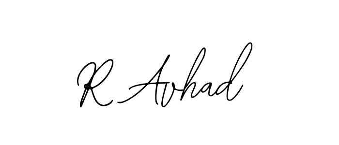 How to make R Avhad signature? Bearetta-2O07w is a professional autograph style. Create handwritten signature for R Avhad name. R Avhad signature style 12 images and pictures png