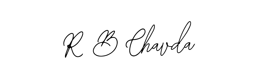 Bearetta-2O07w is a professional signature style that is perfect for those who want to add a touch of class to their signature. It is also a great choice for those who want to make their signature more unique. Get R B Chavda name to fancy signature for free. R B Chavda signature style 12 images and pictures png