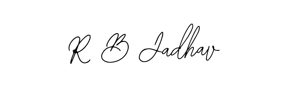 You can use this online signature creator to create a handwritten signature for the name R B Jadhav. This is the best online autograph maker. R B Jadhav signature style 12 images and pictures png