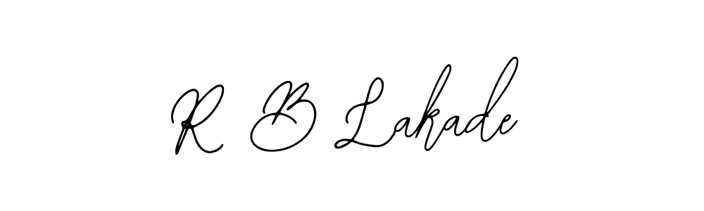 How to make R B Lakade signature? Bearetta-2O07w is a professional autograph style. Create handwritten signature for R B Lakade name. R B Lakade signature style 12 images and pictures png