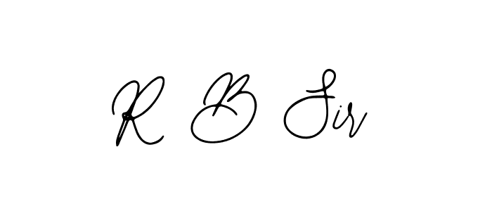 R B Sir stylish signature style. Best Handwritten Sign (Bearetta-2O07w) for my name. Handwritten Signature Collection Ideas for my name R B Sir. R B Sir signature style 12 images and pictures png