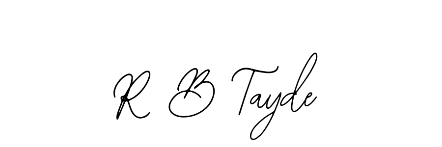 This is the best signature style for the R B Tayde name. Also you like these signature font (Bearetta-2O07w). Mix name signature. R B Tayde signature style 12 images and pictures png