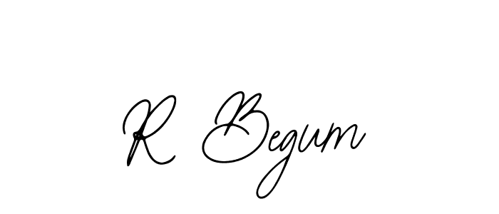 R Begum stylish signature style. Best Handwritten Sign (Bearetta-2O07w) for my name. Handwritten Signature Collection Ideas for my name R Begum. R Begum signature style 12 images and pictures png