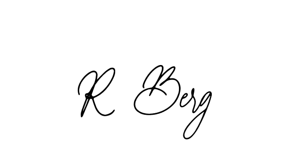 Also we have R Berg name is the best signature style. Create professional handwritten signature collection using Bearetta-2O07w autograph style. R Berg signature style 12 images and pictures png