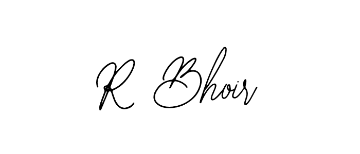 How to Draw R Bhoir signature style? Bearetta-2O07w is a latest design signature styles for name R Bhoir. R Bhoir signature style 12 images and pictures png